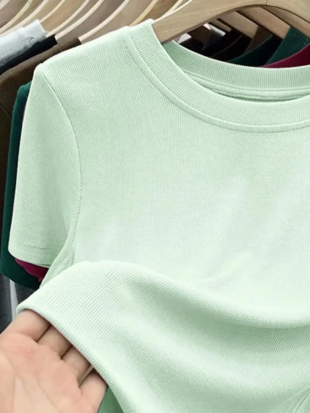 Crew-Neck Short-Sleeve T-Shirt
