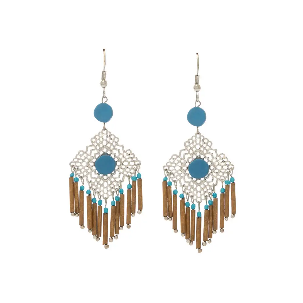 Linear Contemporary Artful Statement Earrings