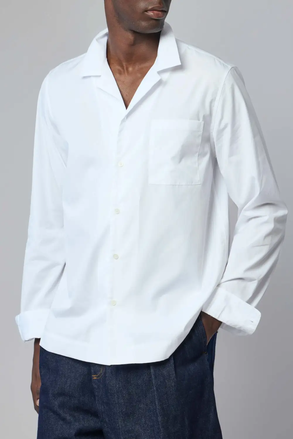 Smart Casual Relaxed Fit Collared Shirt