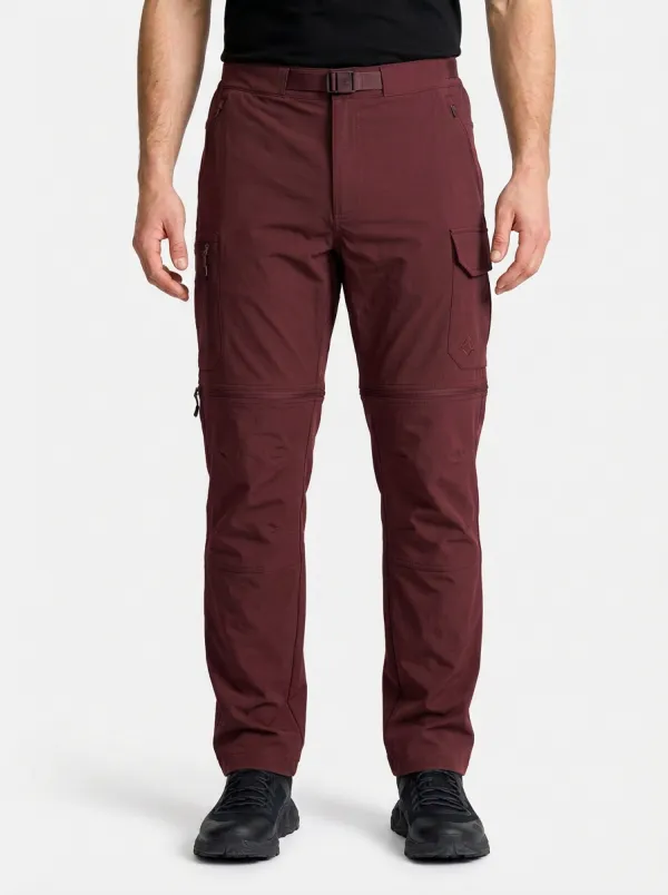 Men's Outback Rugged Multi-Pocket Waterproof Zip-Off Tactical Cargo Pants