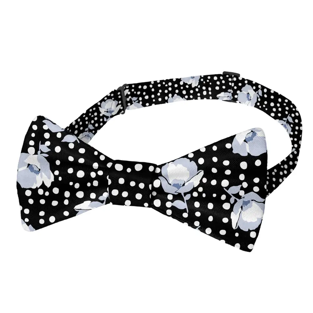 Whitman Floral Motif Bow Tie