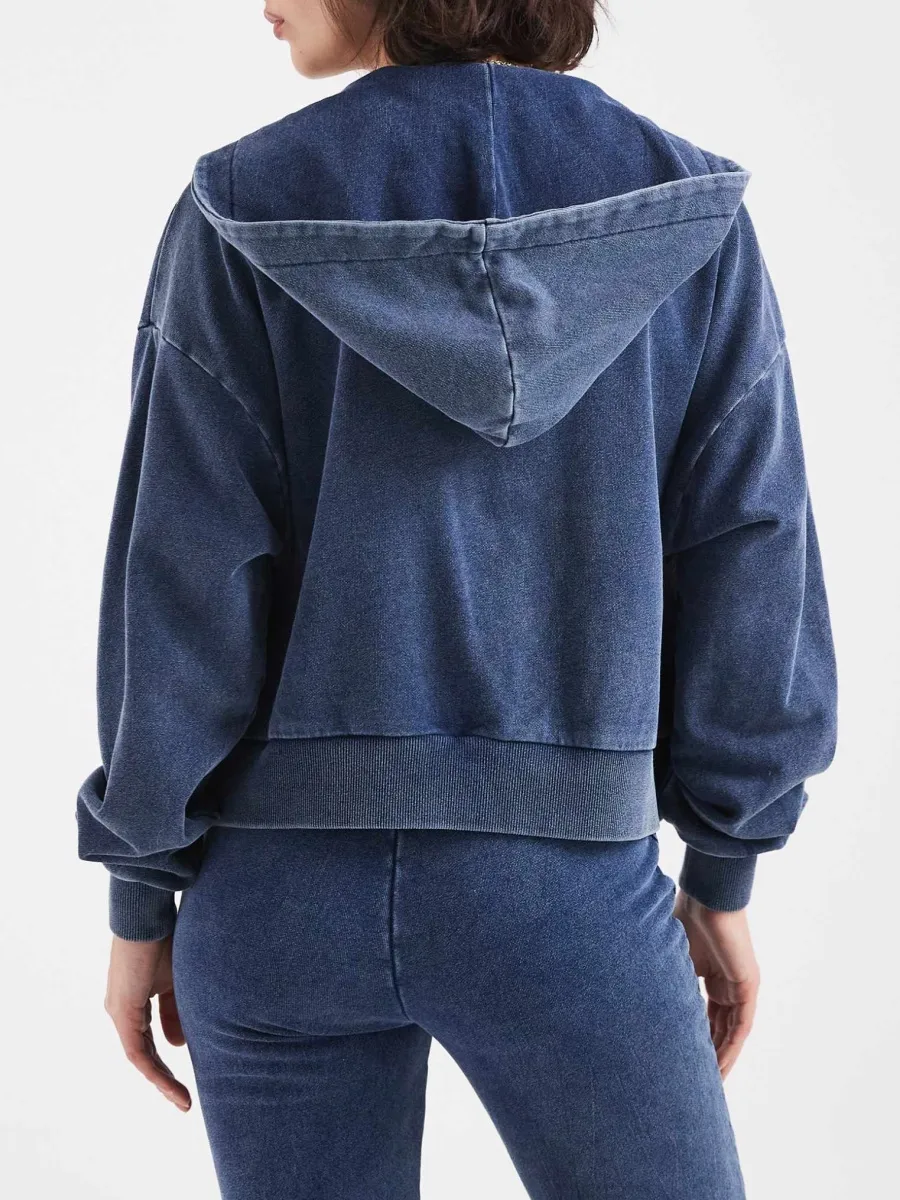 Long Sleeve Zip-Up Hoodie