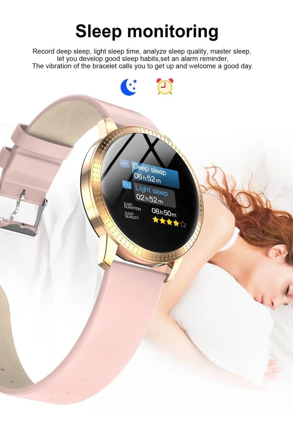 Fashion Smart watch Round Screen Smartwatch