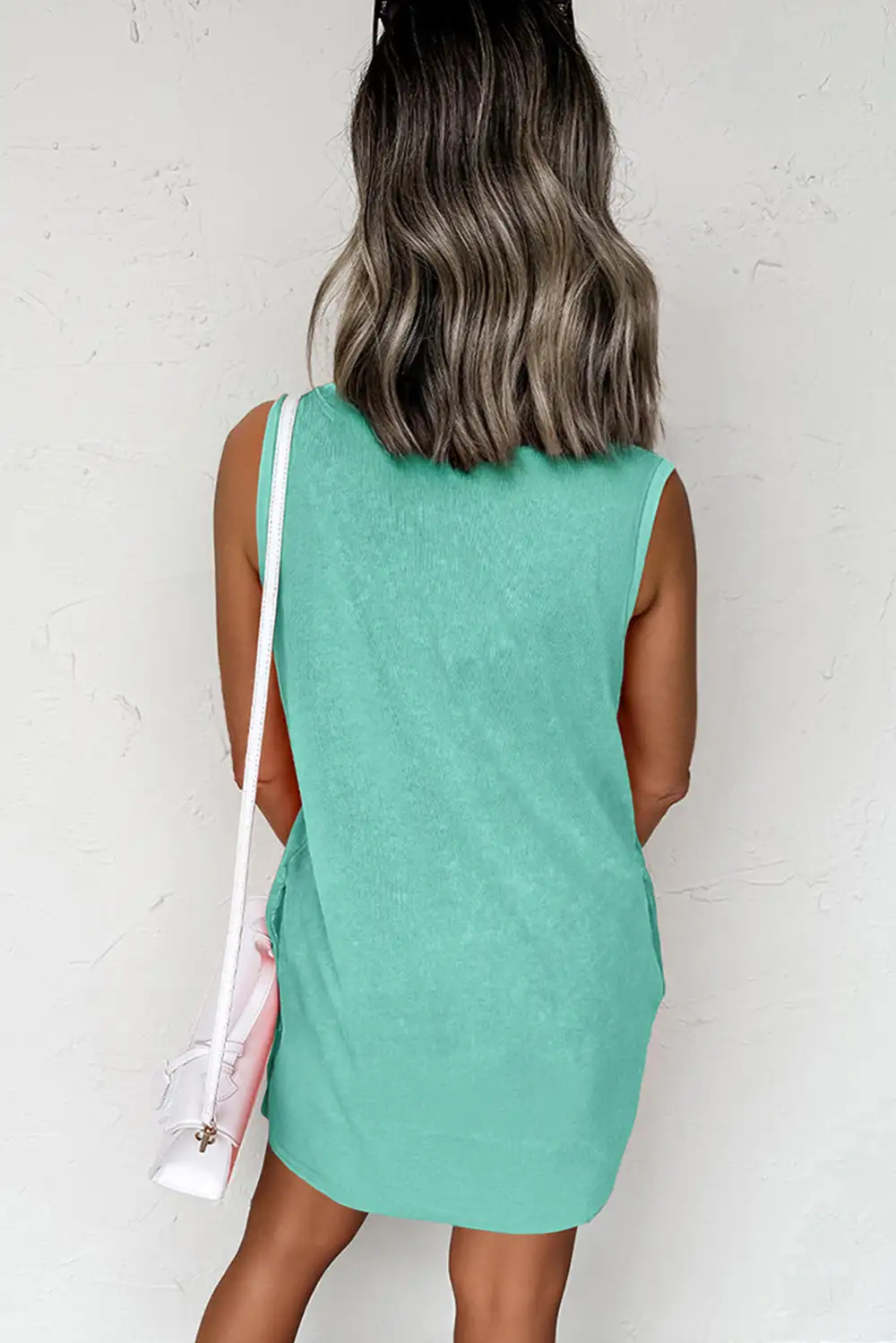 Meadow Pocket Detail Tank Mini Dress