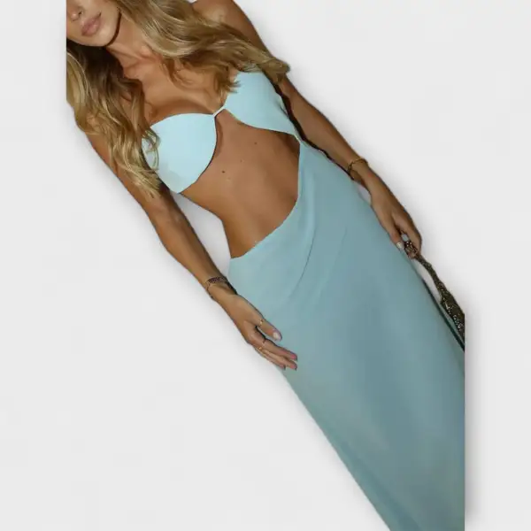 Isabella Seductive Backless Evening