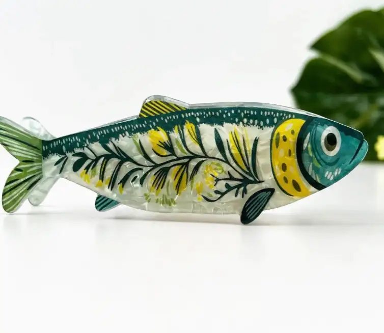 Sardine Hair Claw Clip