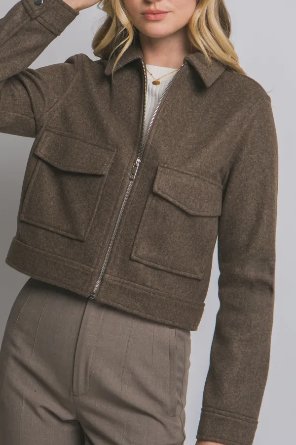 Kierra Zip Up Jacket