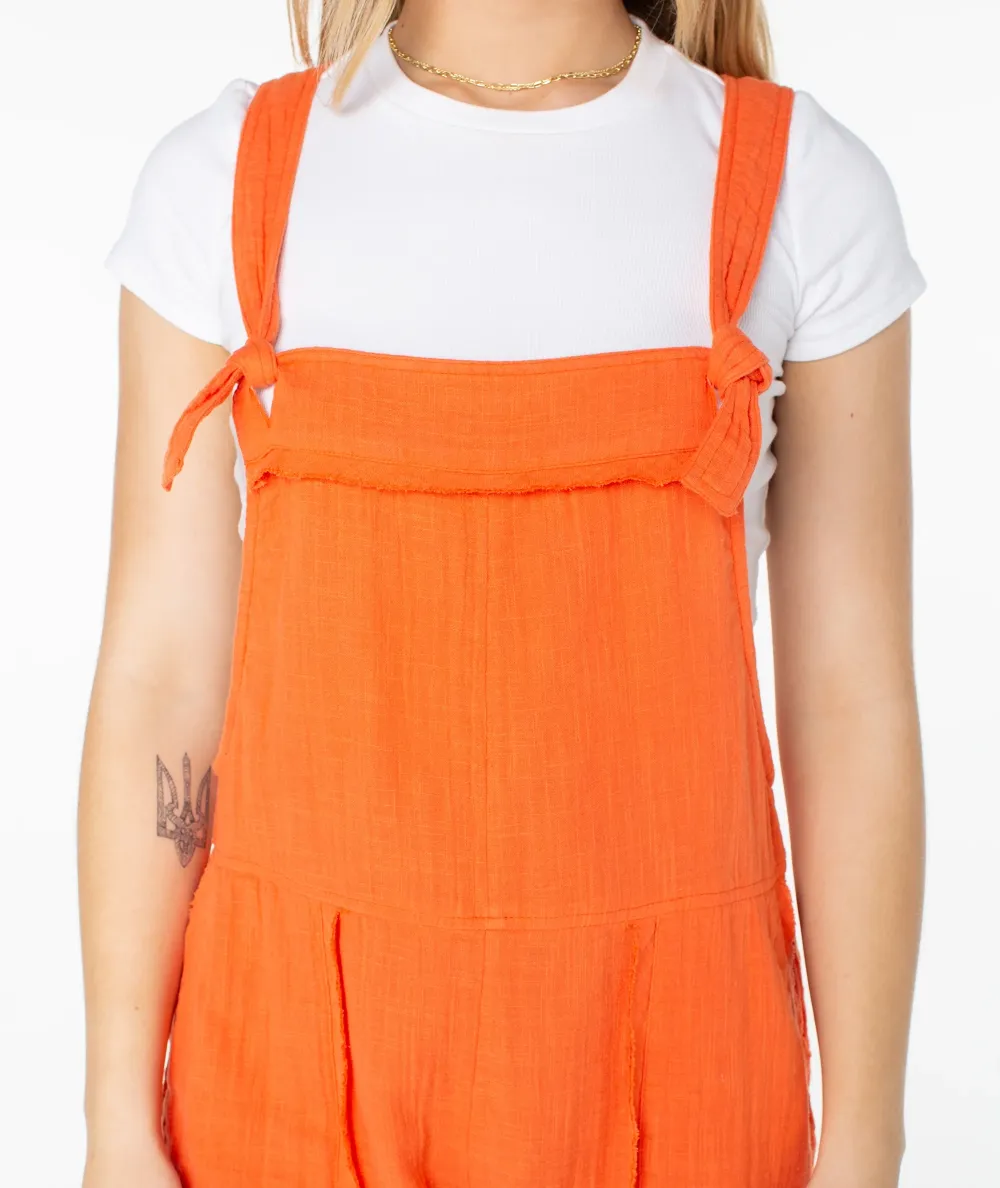 Solid-Color Simple Belt Pants