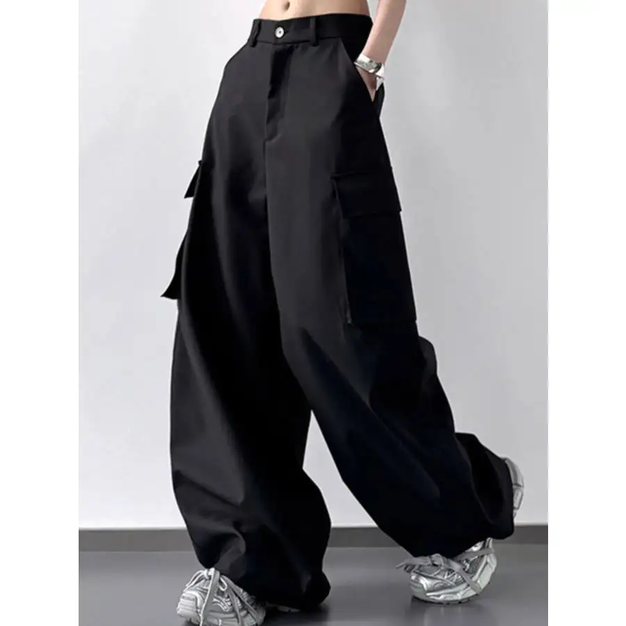 Wide Leg Cargo Pants