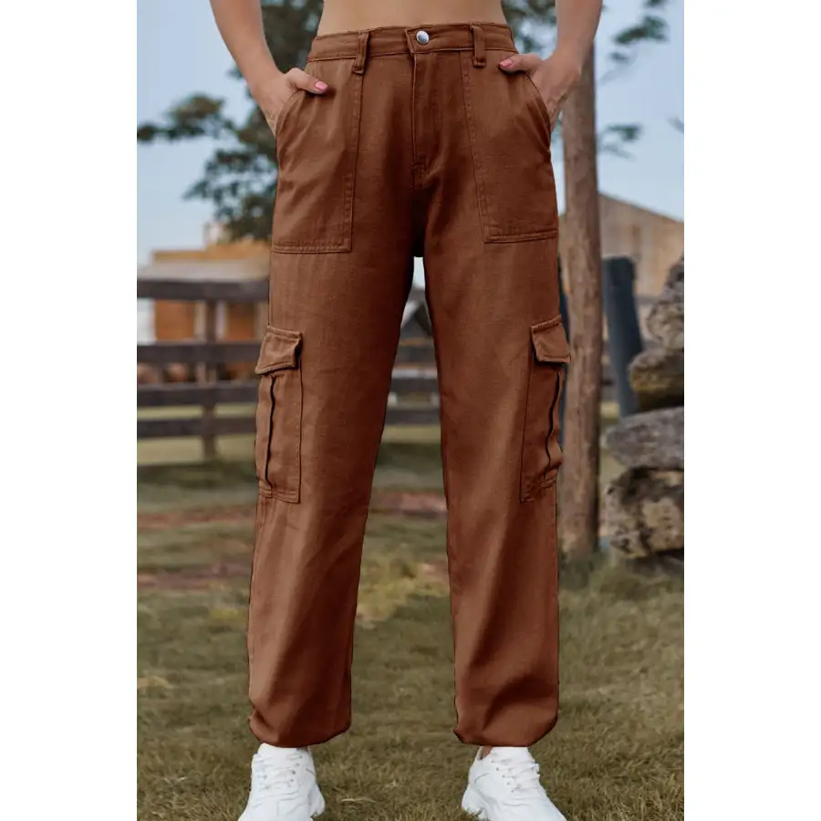Long Jeans with Pocket Jeans
