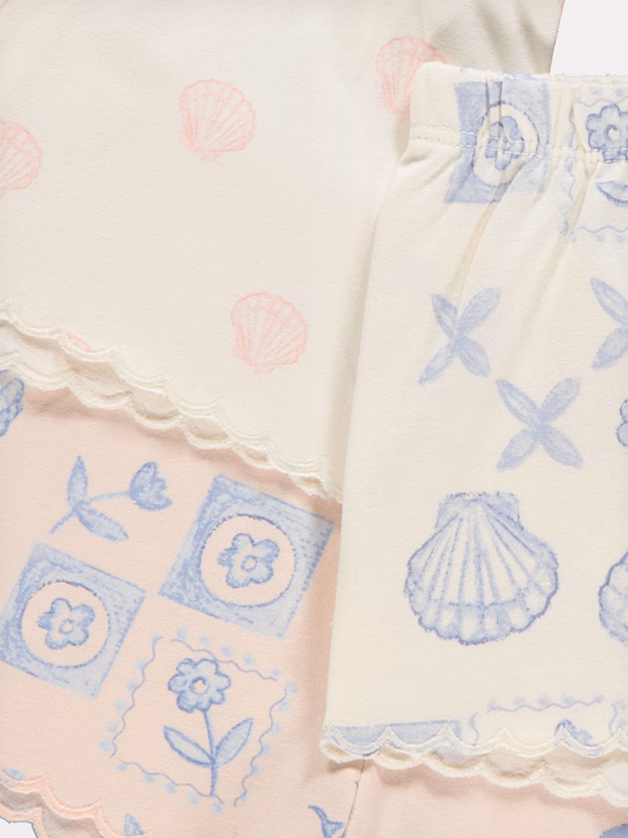 Pastel Sea Shell Shorts 3 Pack detail 1