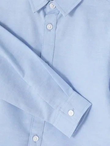 Younger Boy Long Sleeve Oxford Shirt