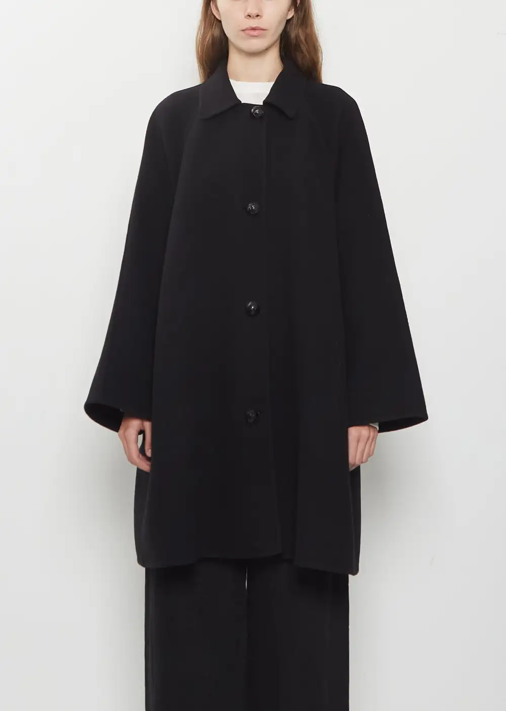 Women's Cashmere Single Breasted Coat