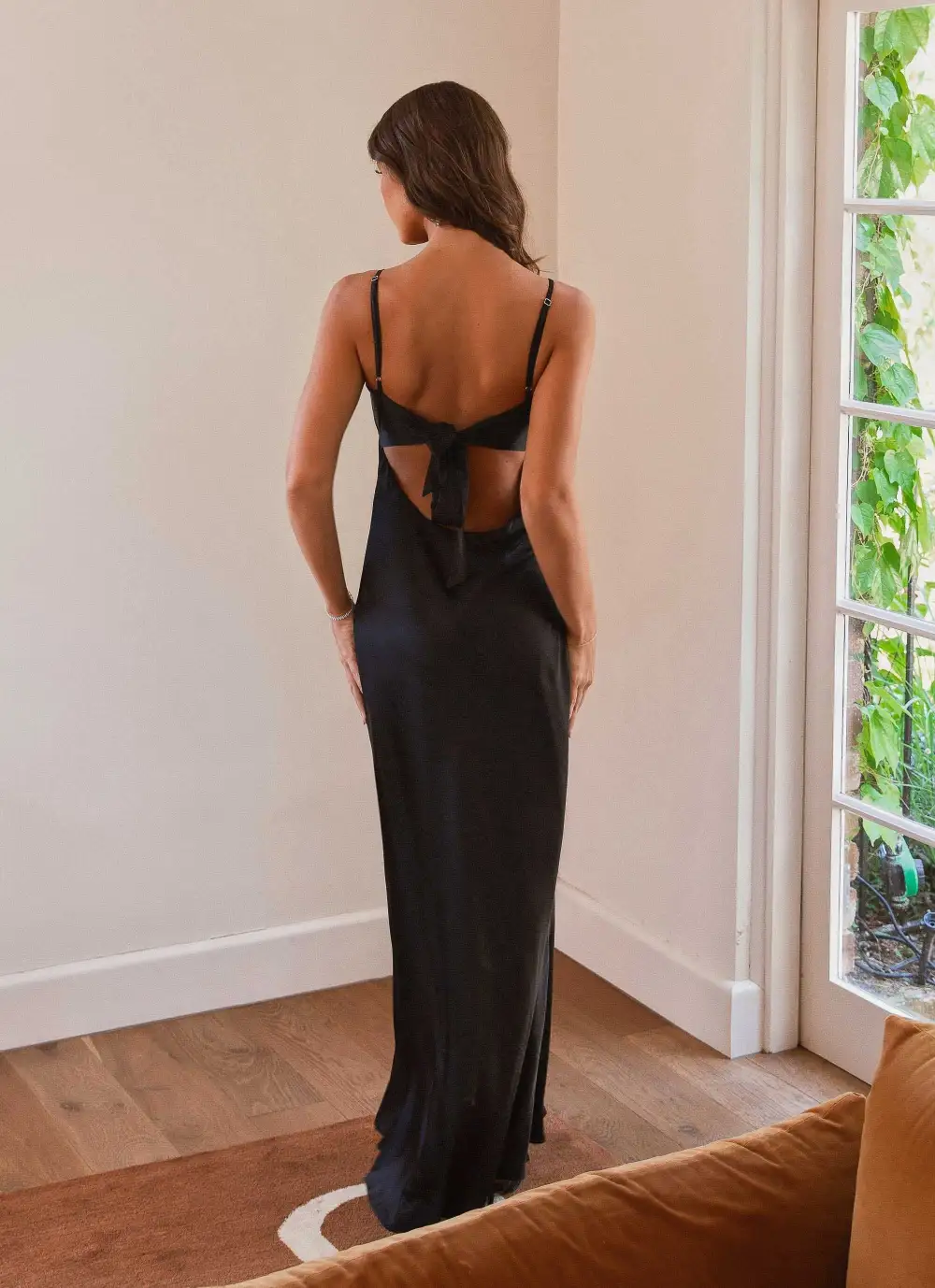 Satin Maxi Dress