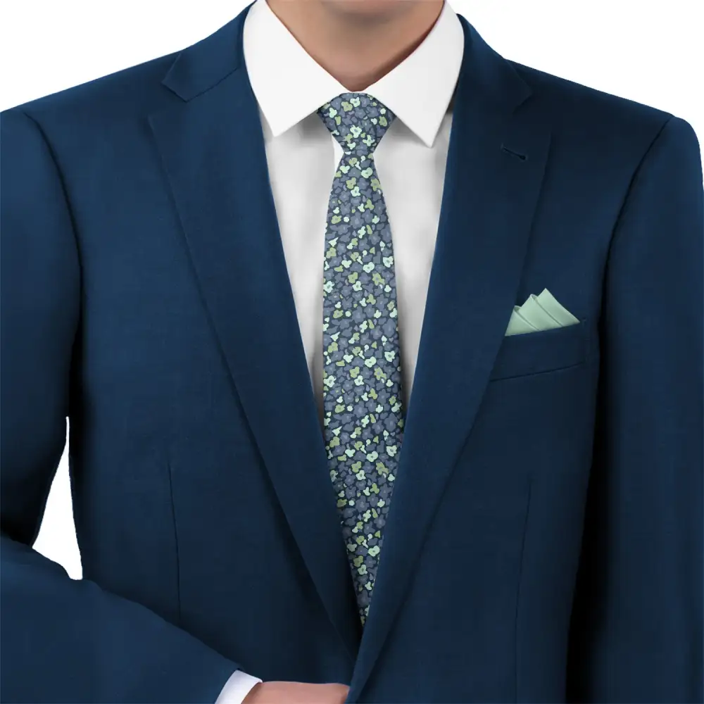 Distinctive Floral Expression Necktie