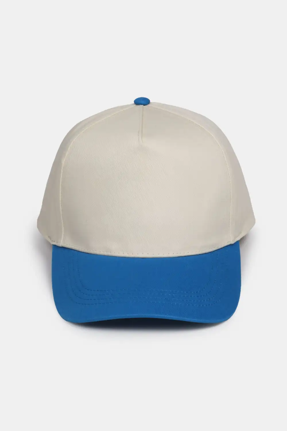 Two Tone Five Panel Panel Baseball Cap