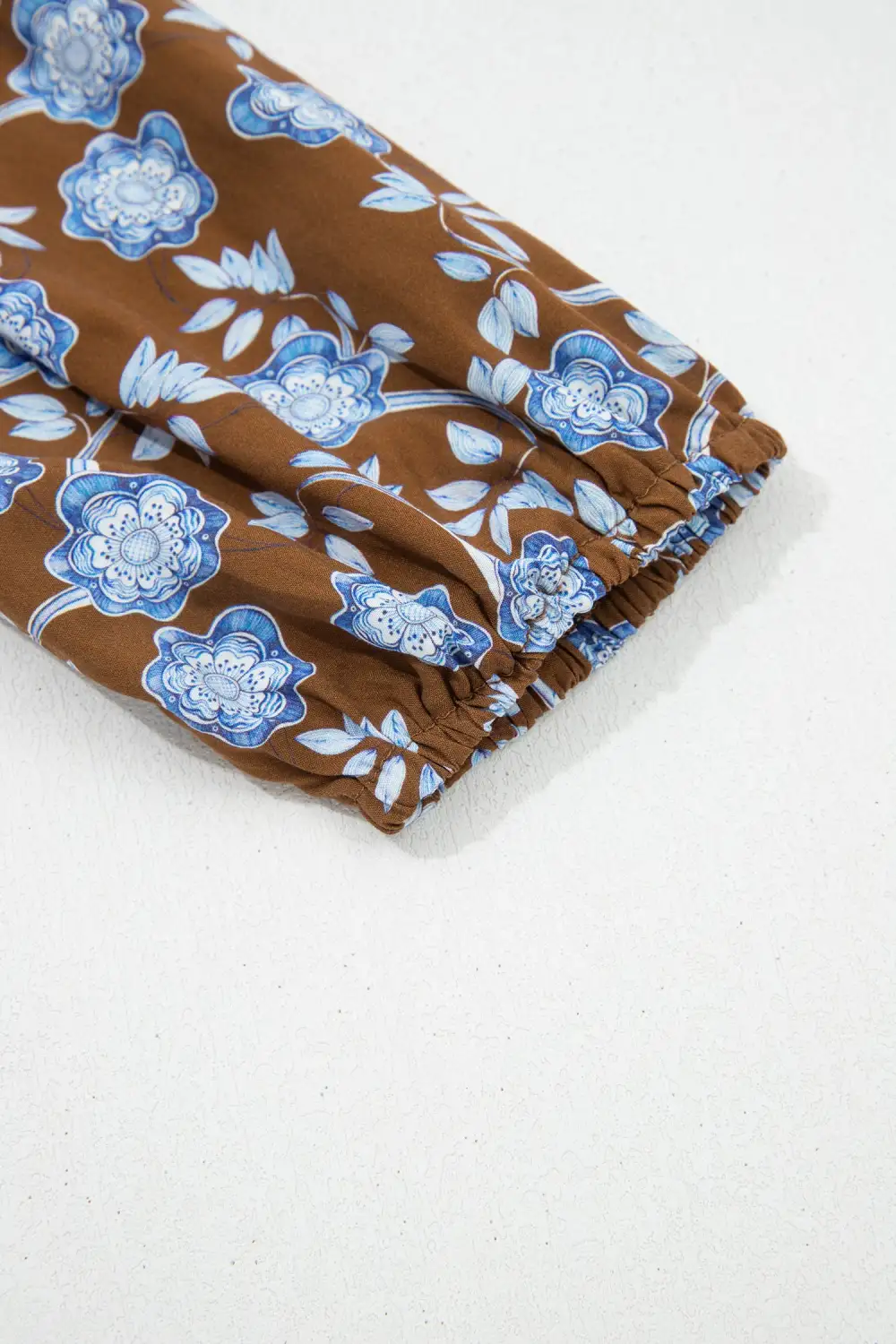 Floral Printed Button Front Dress Casual