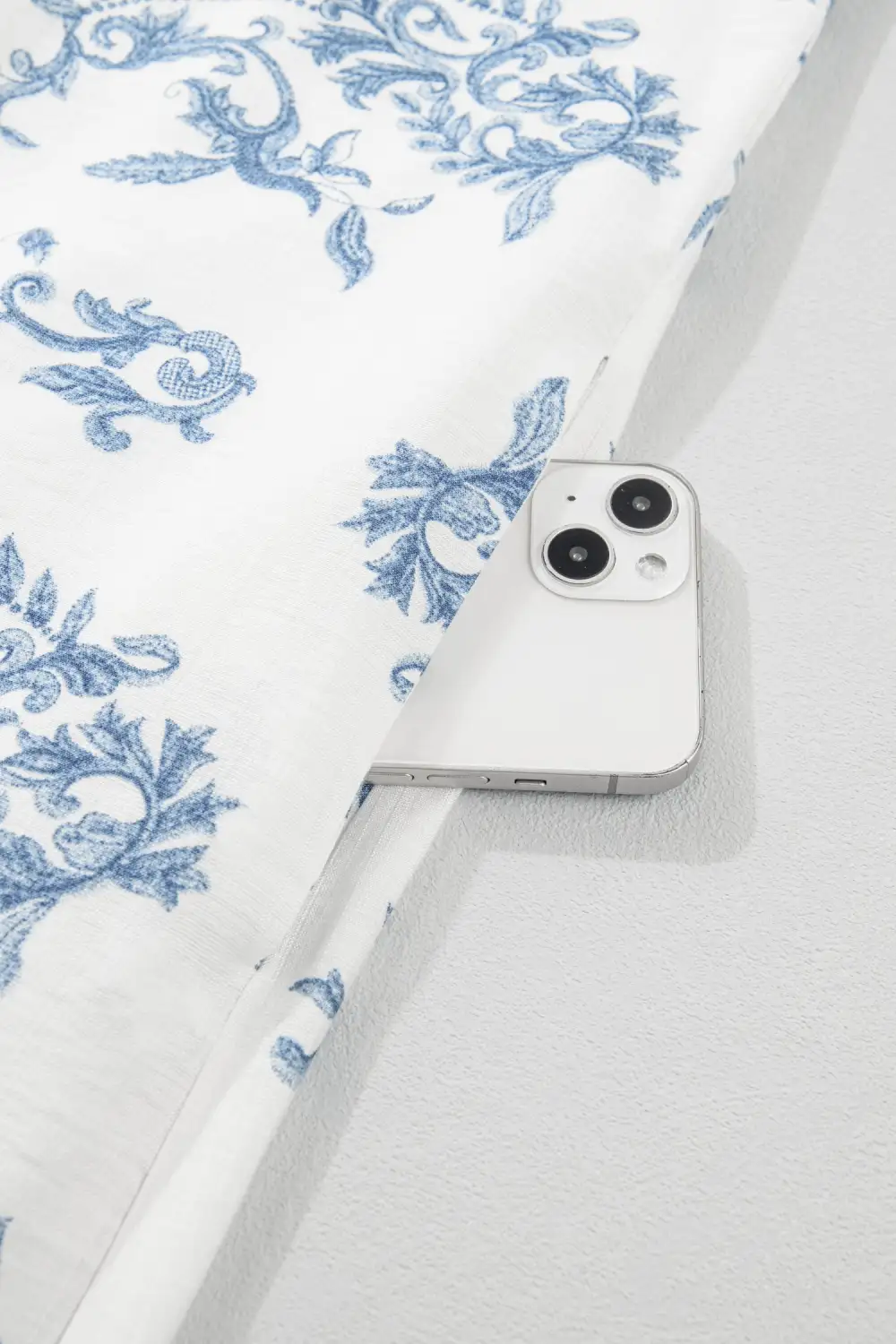 Floral Patchwork V Neck Midi Dress