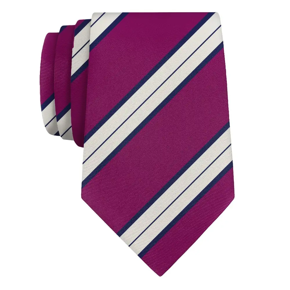 Modern Stripe Design Necktie