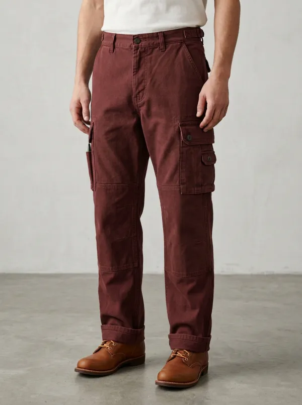 Men's Relaxed Canvas Utility Tactical Pants