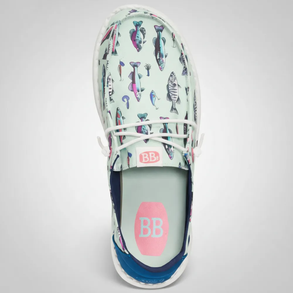 Wendy Fish Lure Casual Slip On Shoes