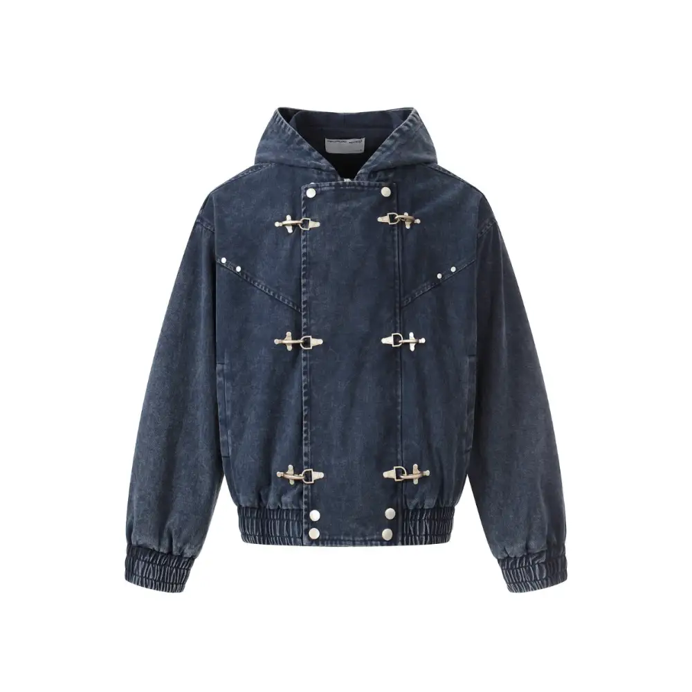 Toggle Hooded Utility Jacket