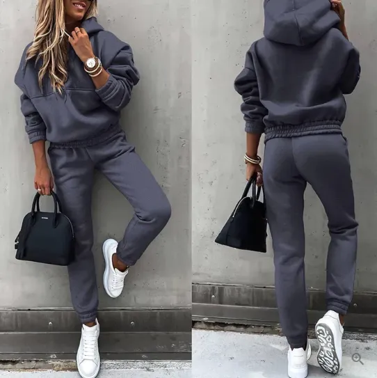 Knit Hooded Active Set