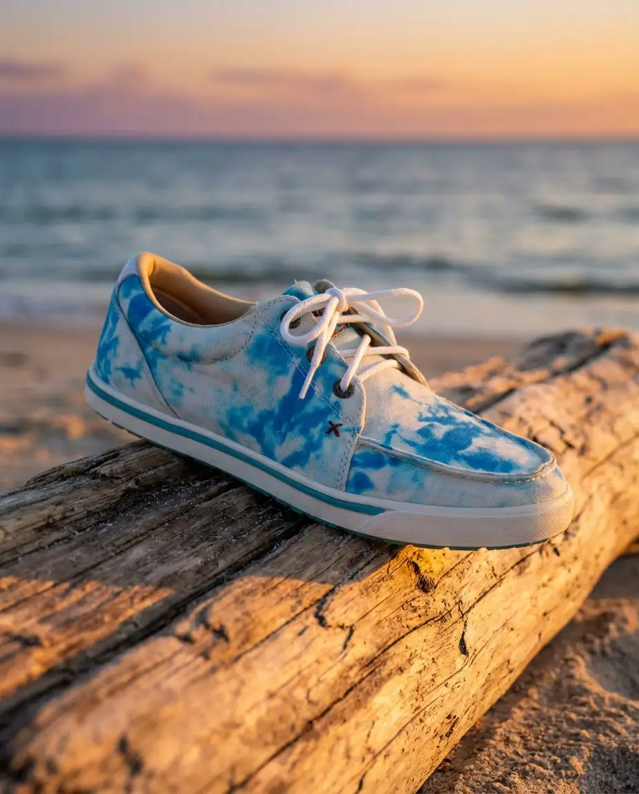 Tie-Dye Casual Canvas Sneakers