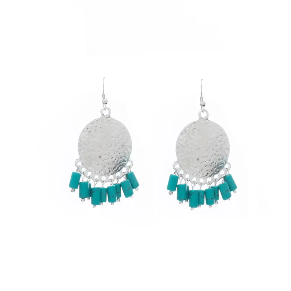 Decorative Flowing Celestial Crescent Earrings