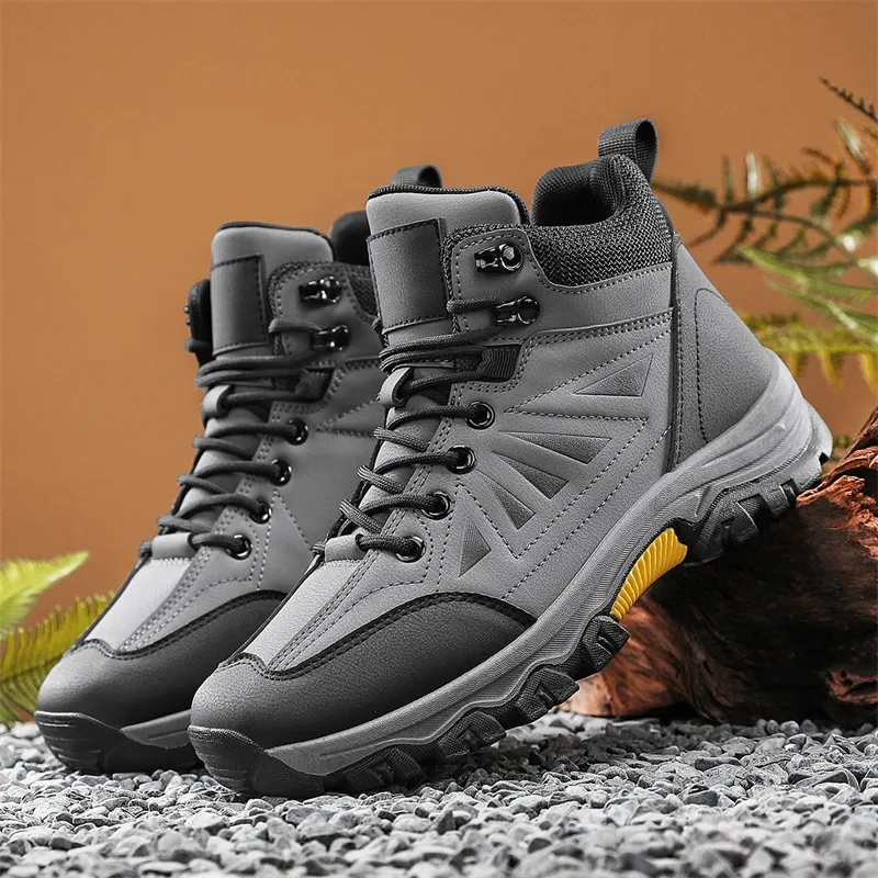 Men's Grip Sole Work Shoes