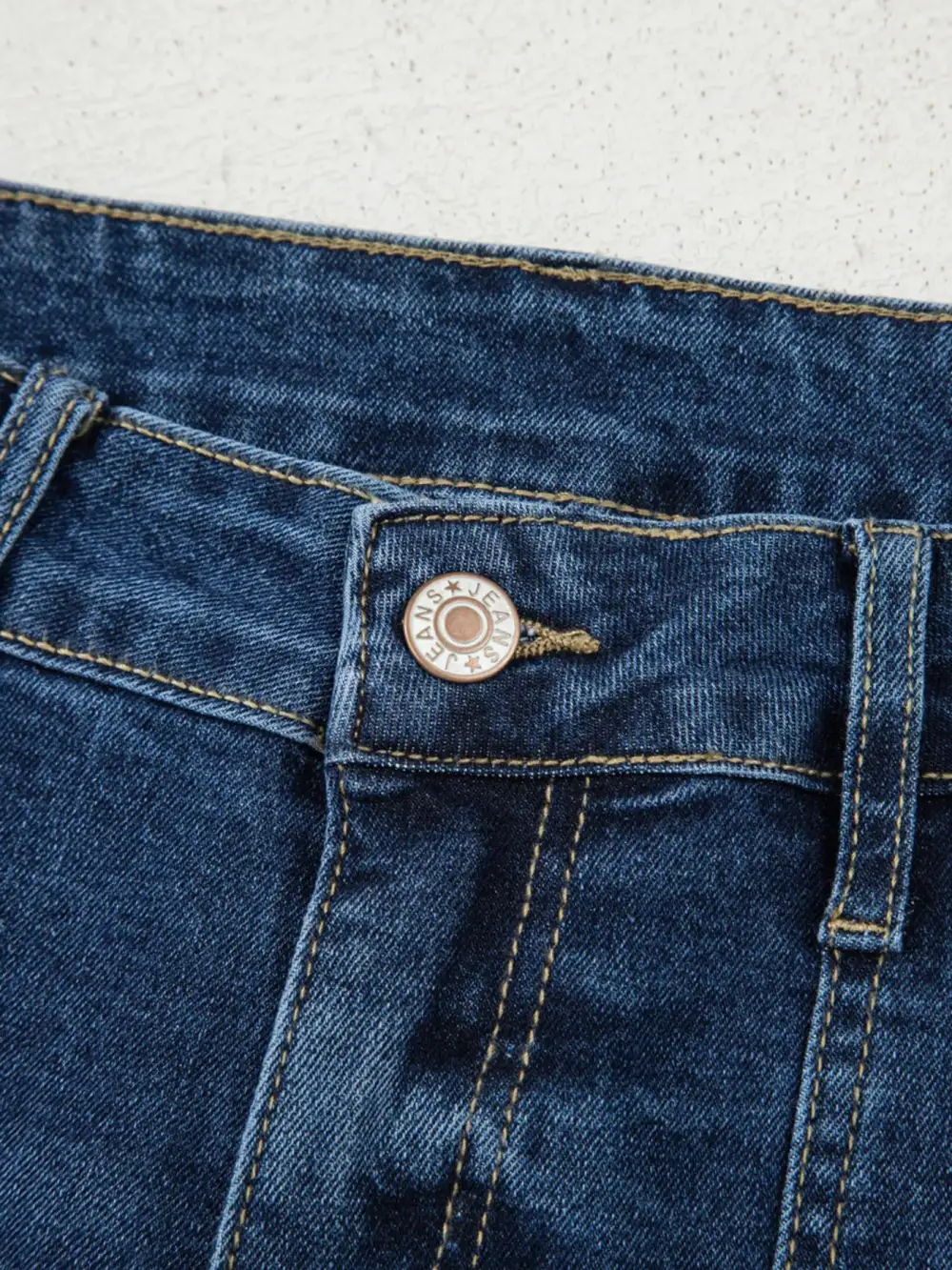 Neat Finish Utility Detail Denim Jeans