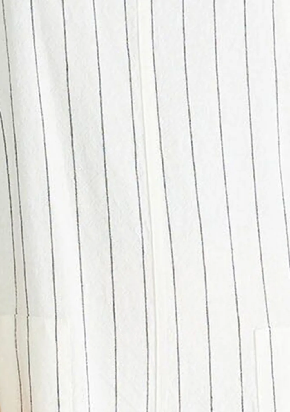 Striped Wide Strap Jumpsuit with Pockets