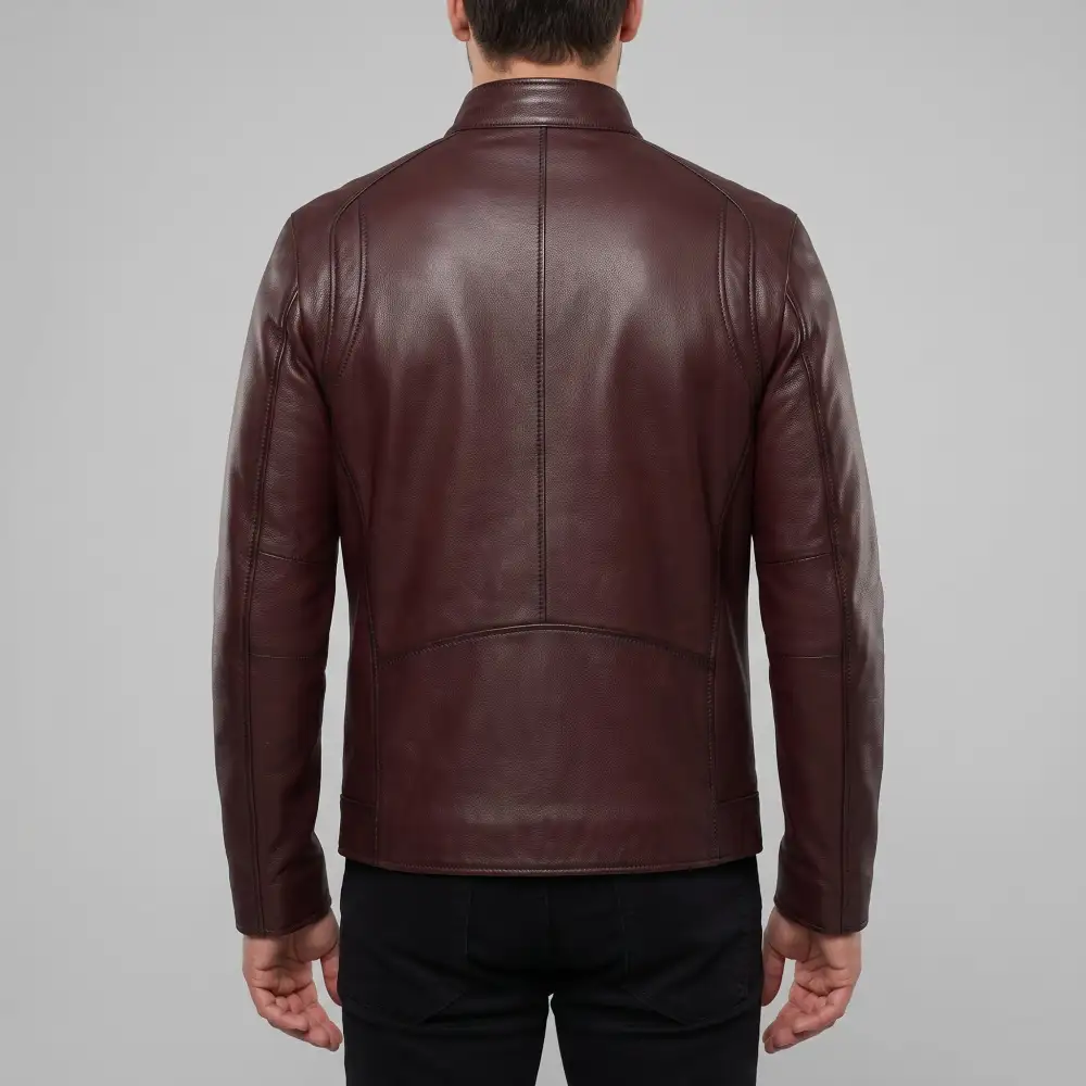 Biker Motorcycle Cafe Racer Jacket