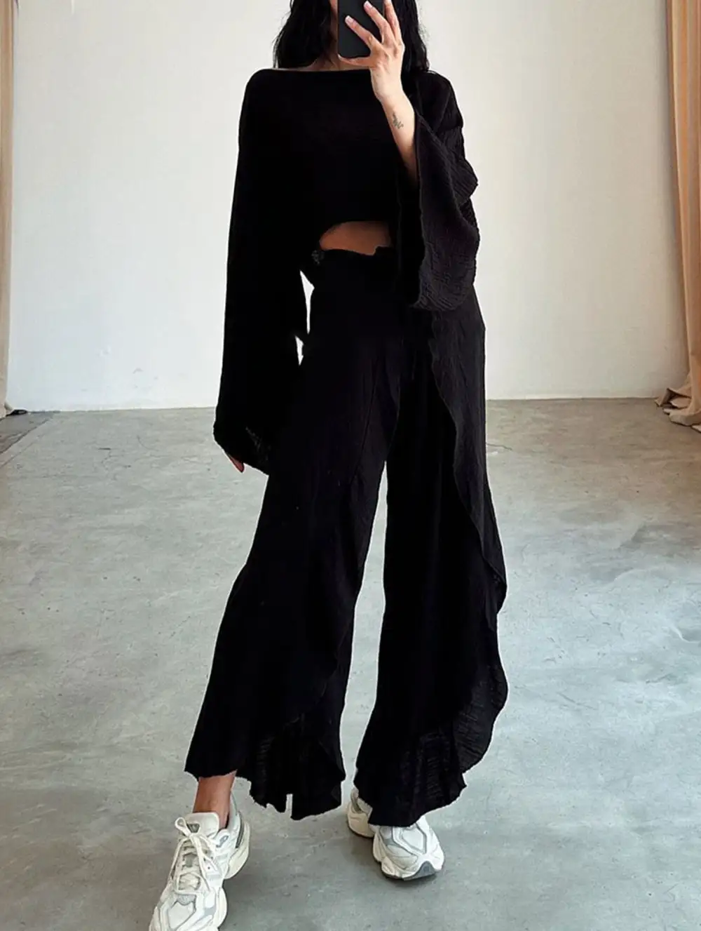 Top Pants Two Piece Set