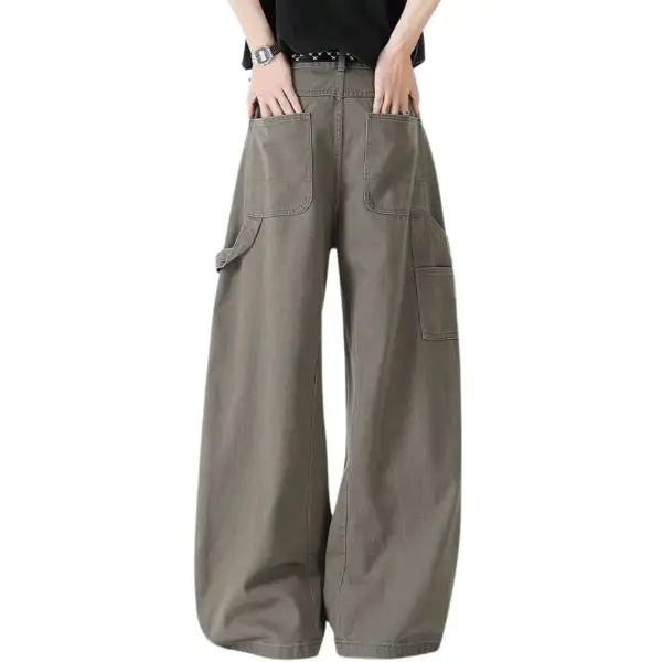 Barrel Leg Utility Men's Trousers