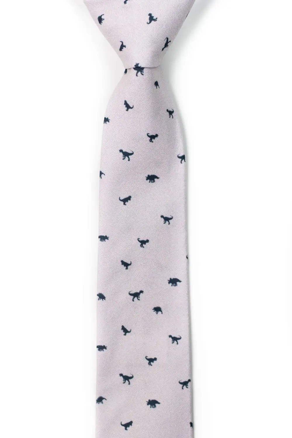 Polished Dinosaur Novelty Pattern Necktie