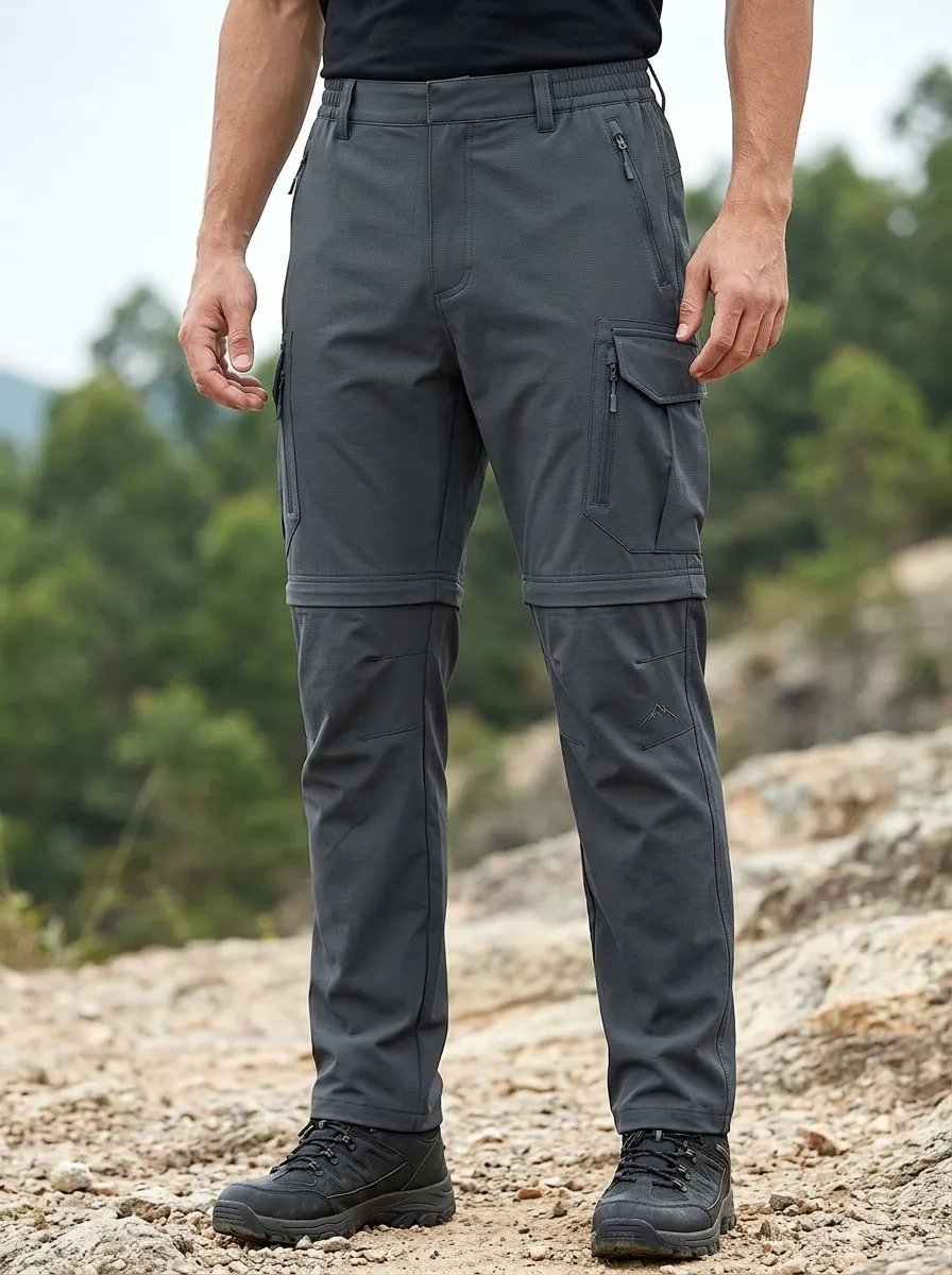 Men's Ridge Adventure Waterproof Zip-Off Tactical Cargo Pants