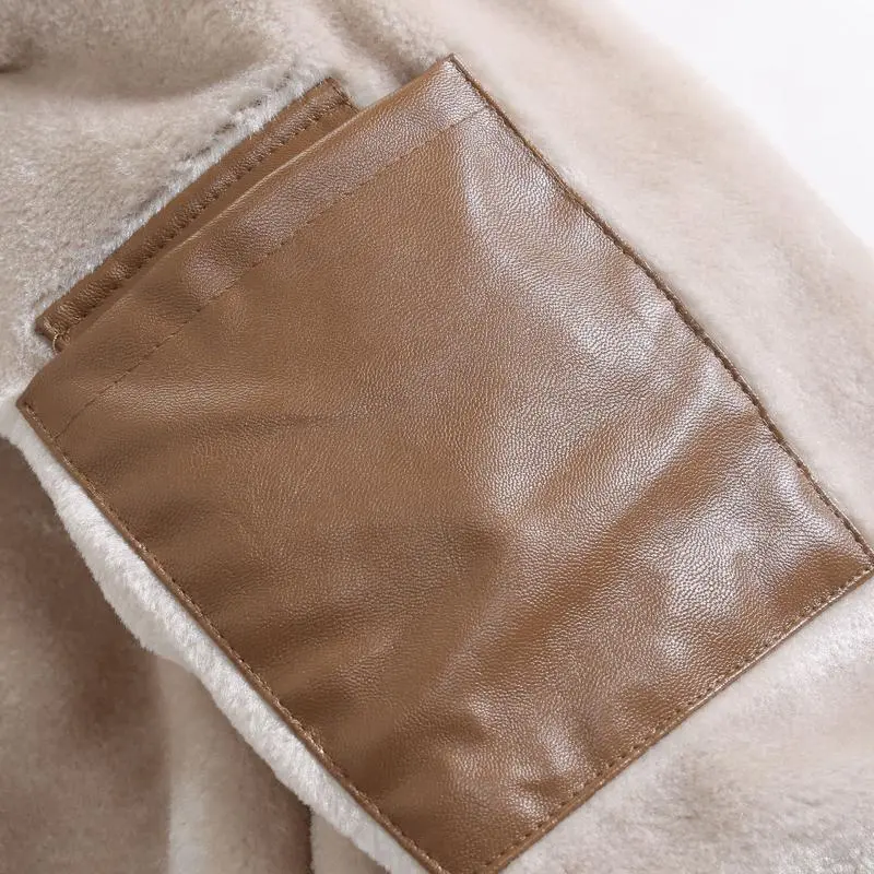 Tailored Zip Leather Jacket