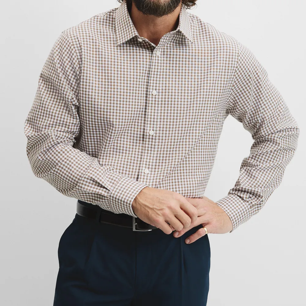 Men's Gingham Regular Fit Shirt