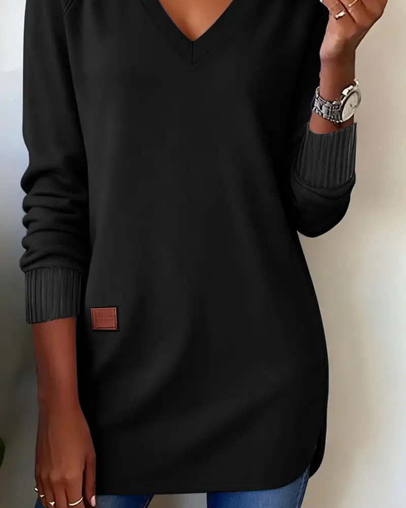 【🔥10k+ Sold】V-Neck Stylish Sweatshirt