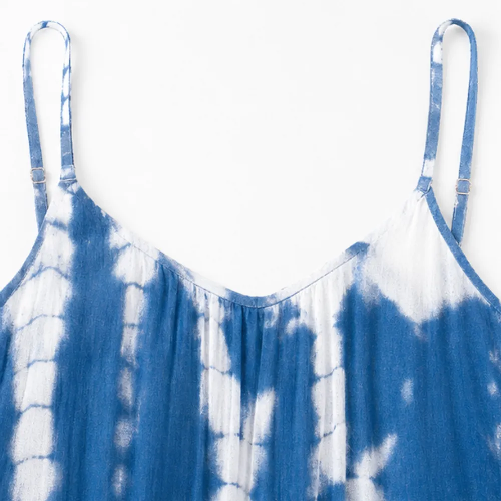 Wide Leg Tie Dye Jumpsuit