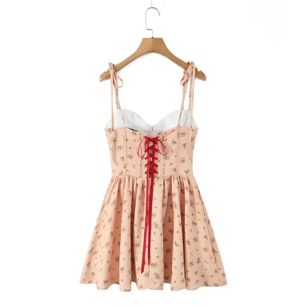 Chic Bow Detail Mini Dress