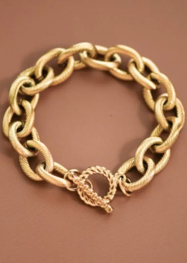 Bold Chain Link Bracelet