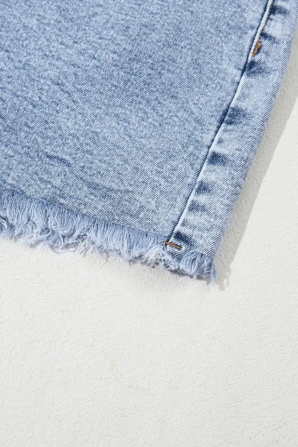 Laid Back Raw Hem Shorts