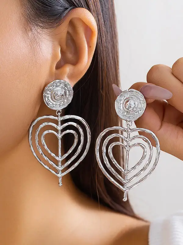 Polished Linear Drop Earrings