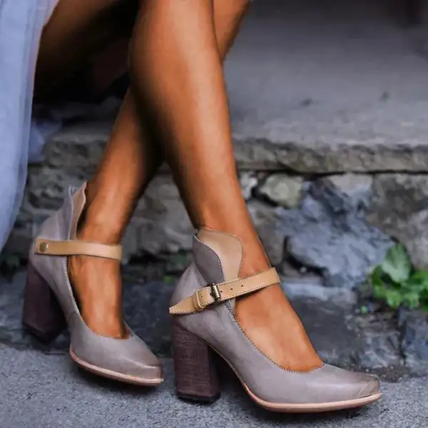  Block Heel Mary Jane Shoes Apparel