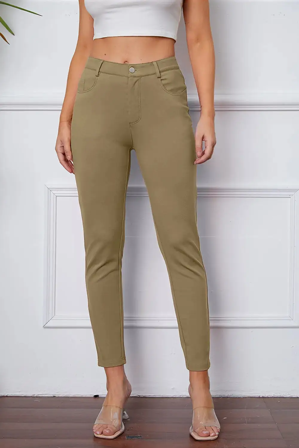 Pocketed Everyday Versatile Soft Pants