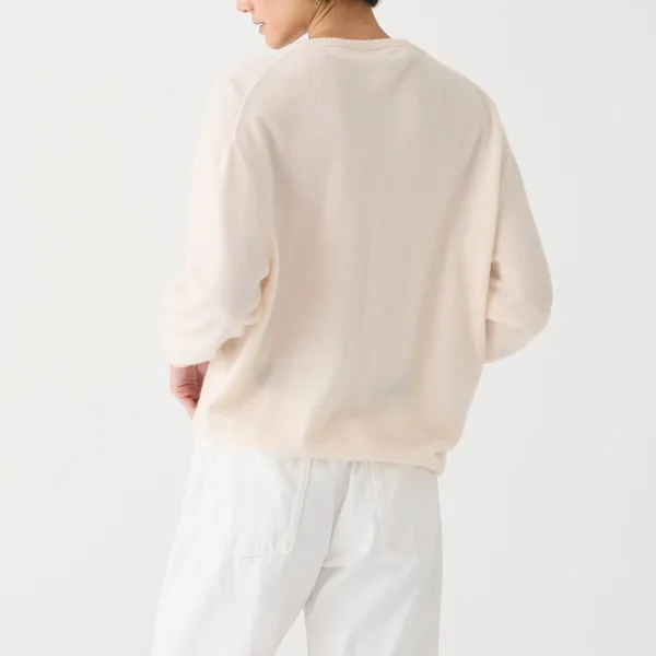 Cashmere Relaxed V-Neck Sweaters