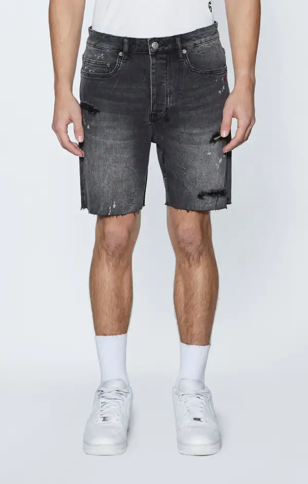Men's Mid Rise Denim Shorts