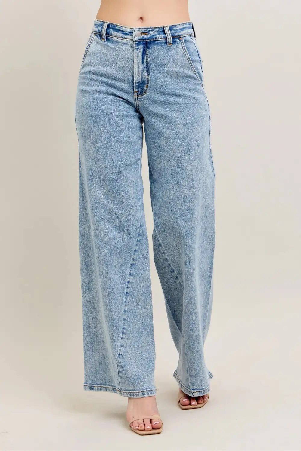 Woven Easy Layer Denim Jeans